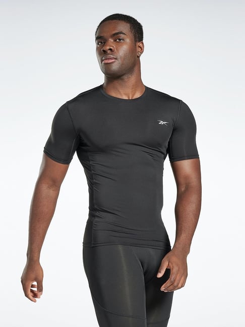 Reebok Black Regular Fit T Shirt