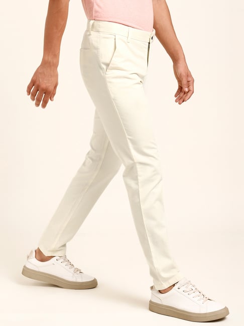Buy white chinos for men  linen chinos for men stretchable trousers for  men  comfort fit chinos pant  chinos pants for mens  cotton chinos for  men  trouser for