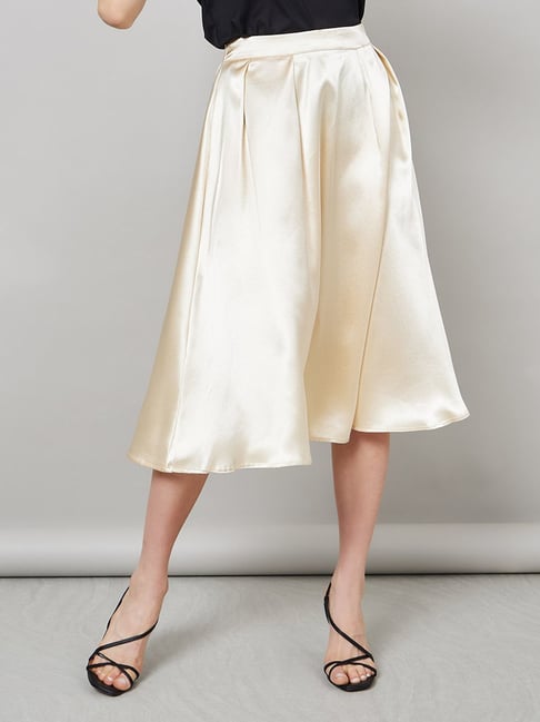 Silk midi outlet skirt quality