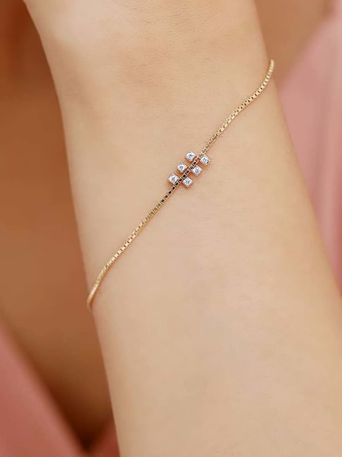 Buy Graceful Bird Diamond Bracelet Online | CaratLane