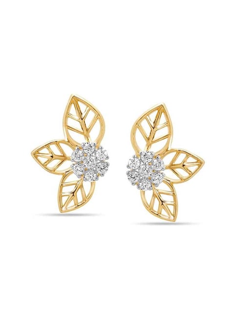 Buy Mia by Tanishq Stellar Symphony 14k Gold Earrings Online At Best Price  @ Tata CLiQ