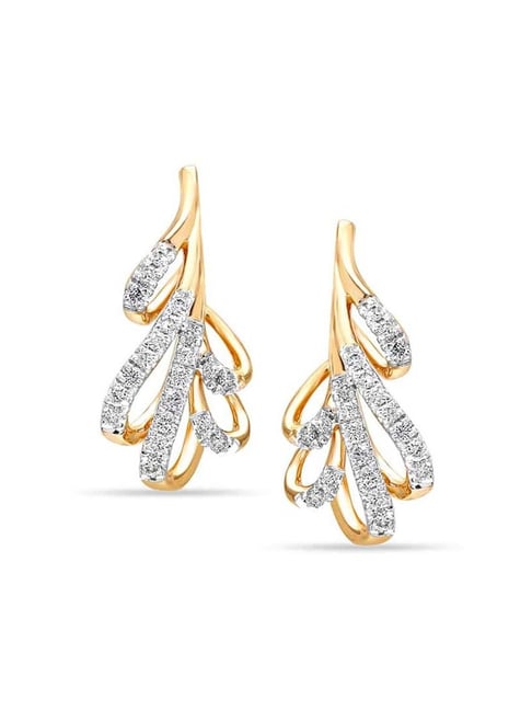 Buy Gold Earrings Online in Latest Designs at Best Prices | Buy 22KT Gold  Earrings at Tanishq | Gold earrings studs, Gold studs, Kids earrings