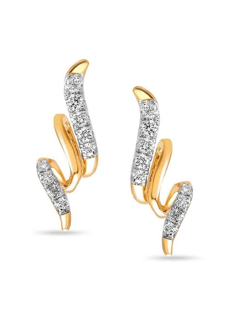 Mia by Tanishq White Gold 18kt Drop Earring Price in India - Buy Mia by  Tanishq White Gold 18kt Drop Earring online at Flipkart.com