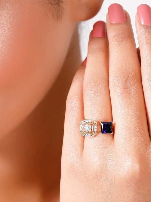 Designer 1ct Engagement Ring With Tanishq Platinum Rings Plating Perfect  Valentines Day Gift For Women White, Golden, Pink, And Moissanite M17A From  Dongweiya688, $30.25 | DHgate.Com