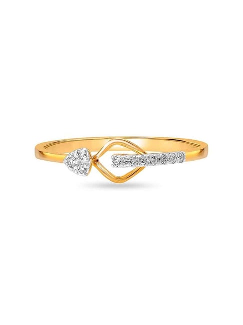 Buy Elegant Swirling Diamond Ring at Best Price | Tanishq UAE