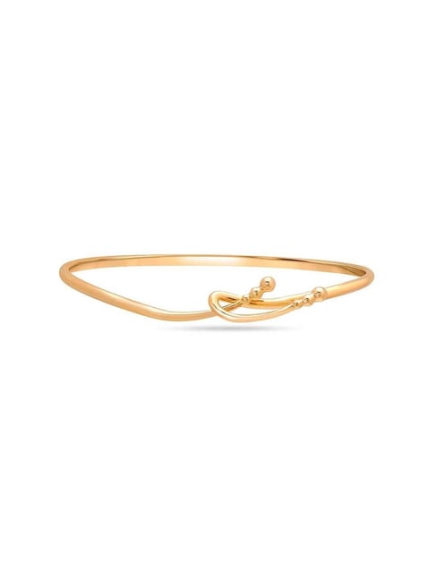 Tanishq 18KT Gold And Diamond Bangle, Size: 45 x 55mm at Rs 66588/unit in  Indore
