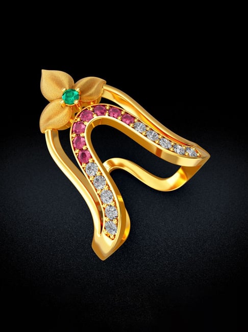 Original Vanki Type Impon Gold Rings Traditional Collections FR1251
