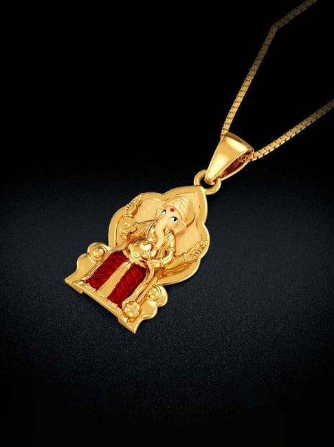 Ganesha Pendant Gold Chain Locket New Designs For Men Ganesh Mens