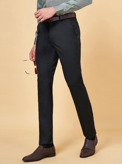 Buy Monte Carlo Men Black Slim Fit Trouser Online in India  MonteCarloin