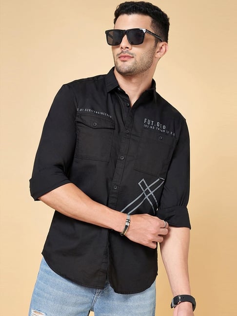 Moxiu Men's Shirts Men's Cotton Cowboy Denim Shirt Snap Button Up India |  Ubuy