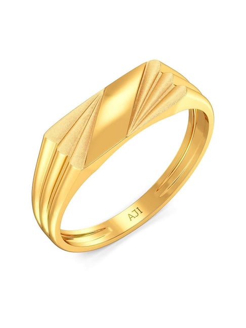 सोने की फैंसी अंगूठी: यह सोने की फैंसी अंगूठी का खूबसूरत डिजाइन सबसे ज्यादा  फैशन में है। news in hindi