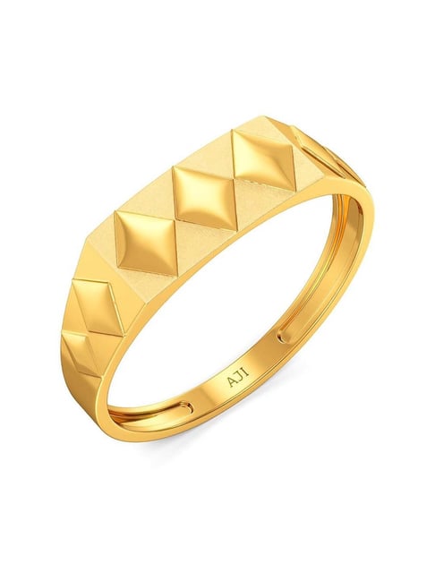Buy Wedding Band - 22K yellow Gold Band ring - Handmade wedding ring online  at aStudio1980.com
