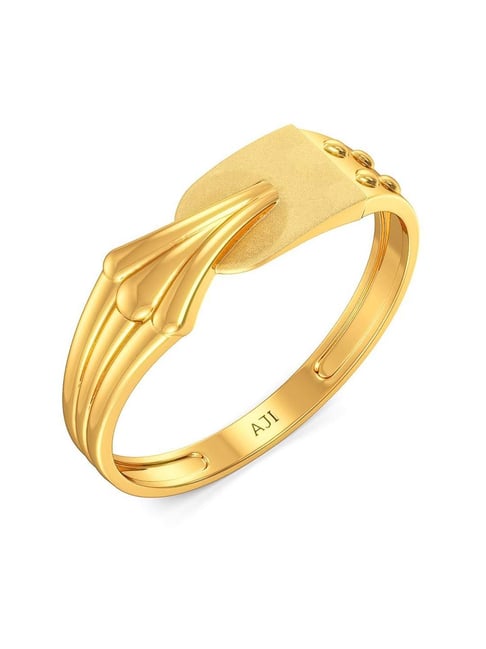 Moonstone Garnet Ring - 22k Gold - Vintage – Vintage Paris Jewelry