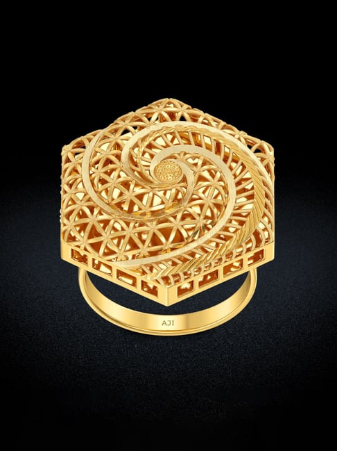 Buy Pleasing Designer Gold Rings - Joyalukkas
