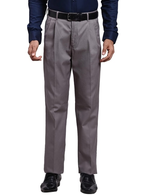 COLORPLUS Regular Fit Men Beige Trousers - Buy COLORPLUS Regular Fit Men  Beige Trousers Online at Best Prices in India | Flipkart.com