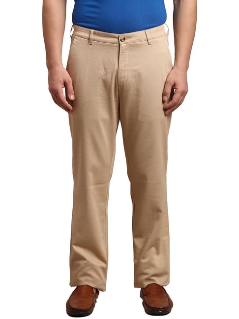 Buy Color Plus Mens Relaxed Fit Casual Trousers online  Looksgudin