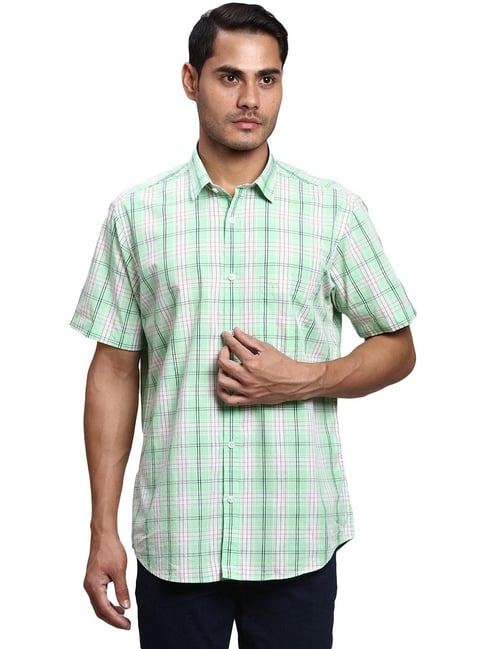 Cotton Short-Sleeved Shirt - Men - Ready-to-Wear