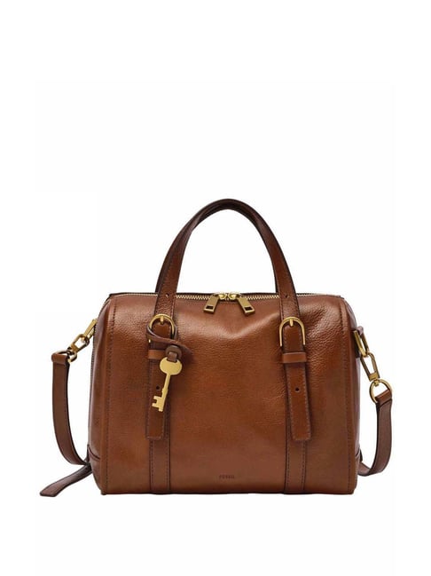 Leather bag Fossil Brown in Leather - 23027123