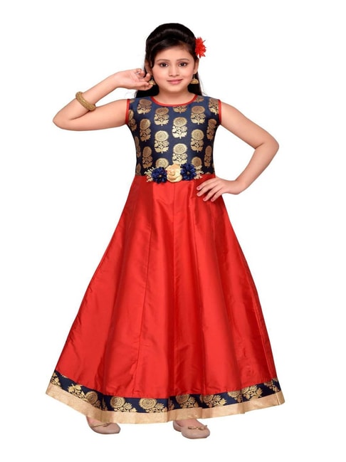 Buy Red Dresses & Frocks for Girls by Aks Kids Online | Ajio.com