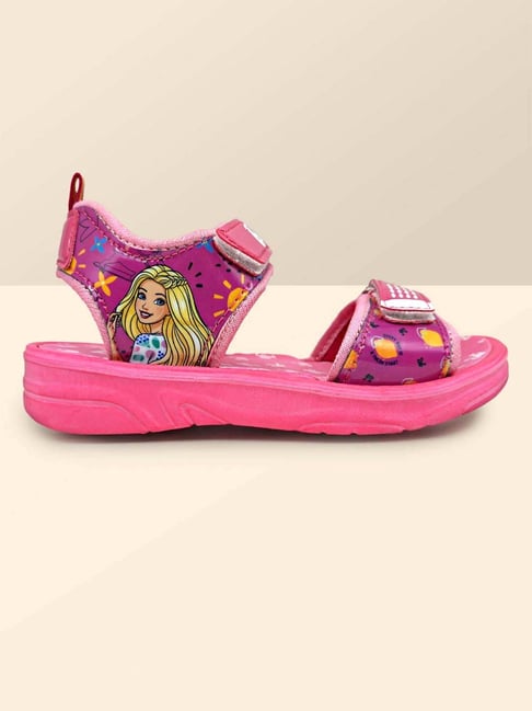 PVC Daily wear Barbie 3 Classica Purple Girls Sandal at best price in  Jhajjar