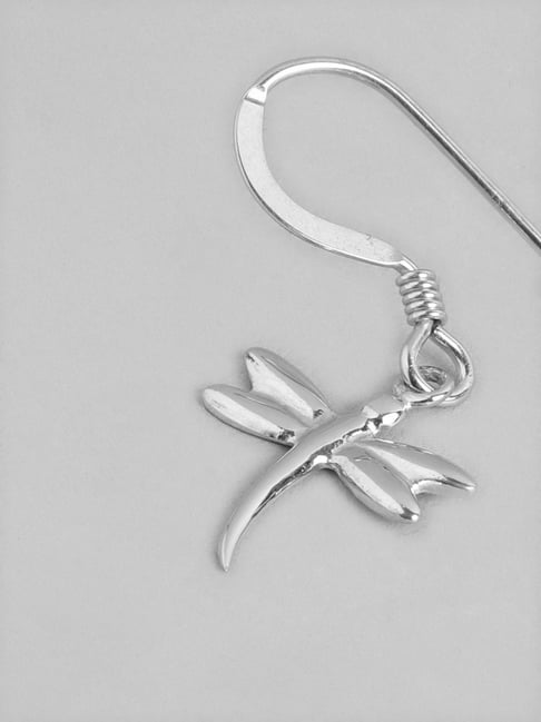 925 Sterling Silver fish hook Earrings – Karizma Jewels