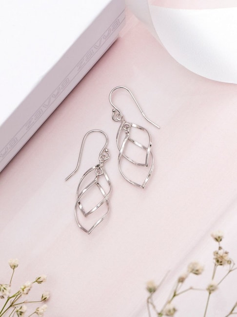 Buy Zavya 925 Sterling Silver Fish Hook Earrings for Women Online At Best  Price  Tata CLiQ
