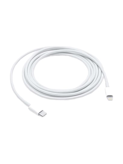 Buy Apple MX0K2ZM/A 1 meter Lightening USB-C Cable (White) Online at best  price at TataCLiQ