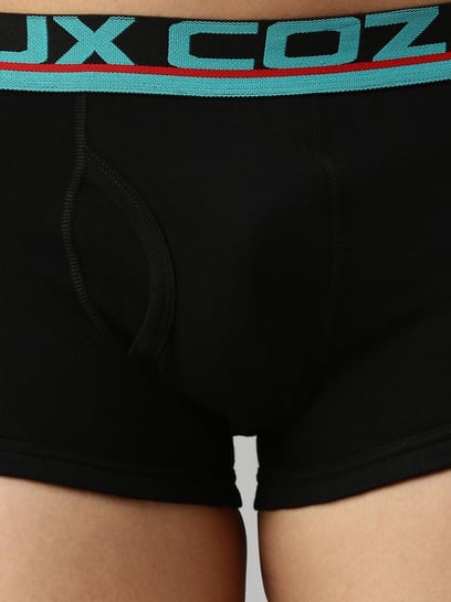 Lux Cozi Men's Cotton Long Trunk Underwear (Pack of 3) Daily Wear