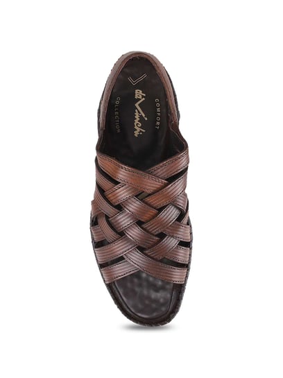 Leather Sandals - Buy Leather Chappals & Sandals online at Best Prices in  India | Flipkart.com