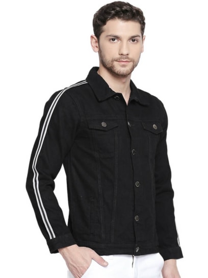 Buy WROGN Solid Button Slim Fit Men's Casual Wear Jacket | Shoppers Stop