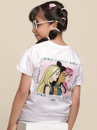 White barbie t online shirt