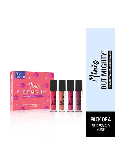 Buy Blue Heaven Liquid Lipstick Bridesmaid Nude Shade Online At
