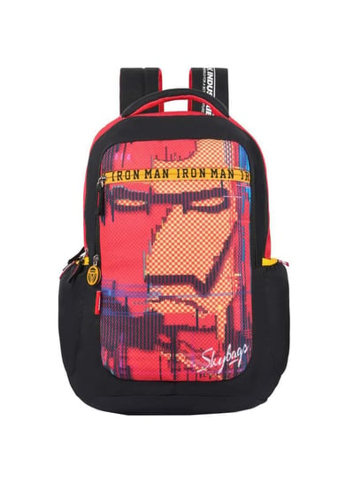 Buy Skybags Ironman Marvel 30 Ltrs Black Medium Backpack Online At