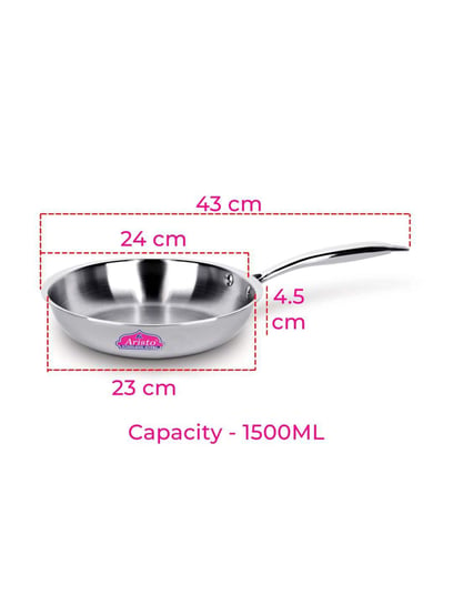 Agostini 24cm Stainless steel Frypan