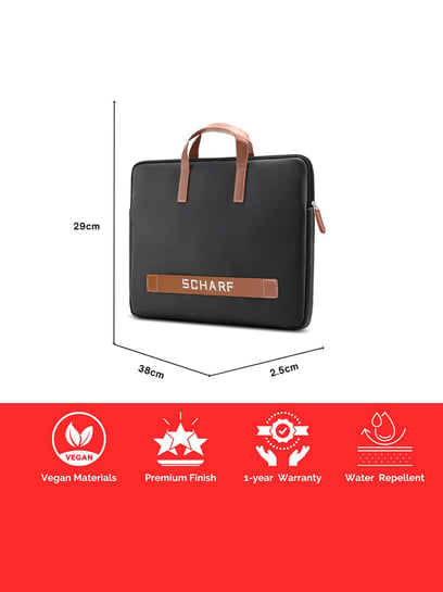 Buy SCHARF Men Brown Genuine Leather Laptop Bag - Laptop Bag for Men  1299574 | Myntra