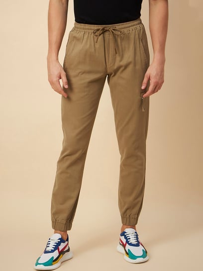 Buy Women Maroon Regular Fit Solid Casual Jogger Pants Online - 610136 |  Allen Solly
