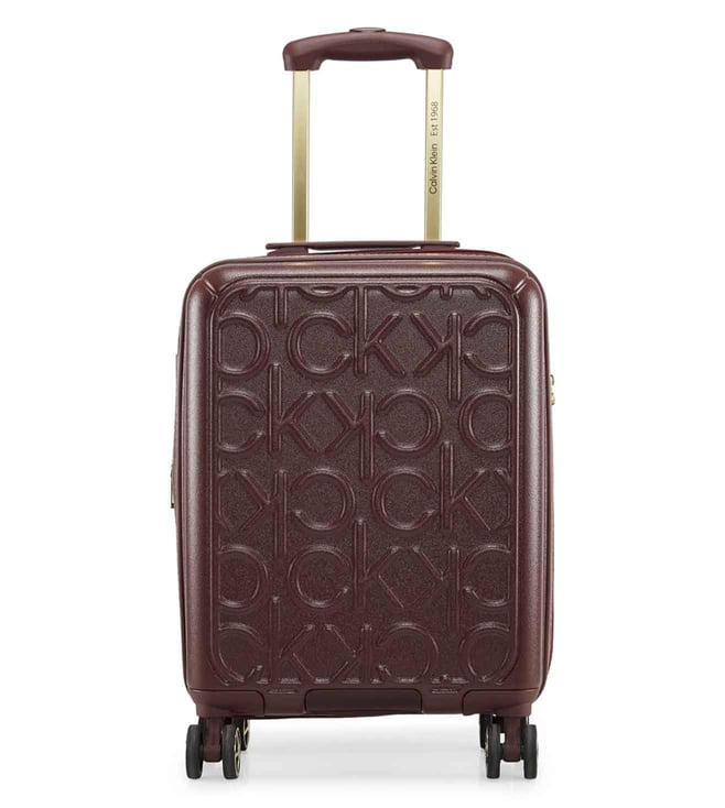 Calvin klein discount rolling luggage