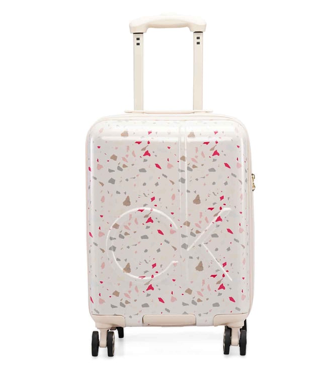 Buy Calvin Klein Dew Terrazzo Island Small Hard Carry On Luggage