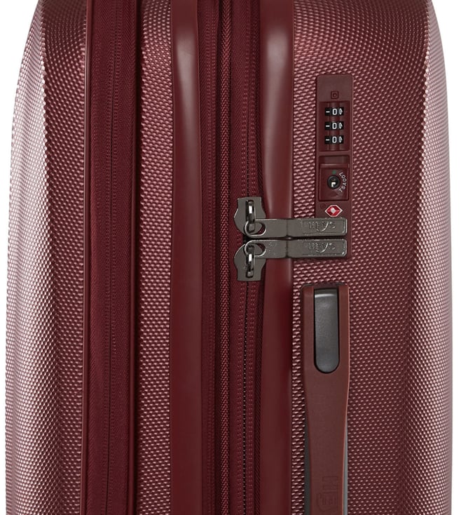 Buy HEYS Burgundy Vintage Small Hard CarryOn Luggage for Men Online