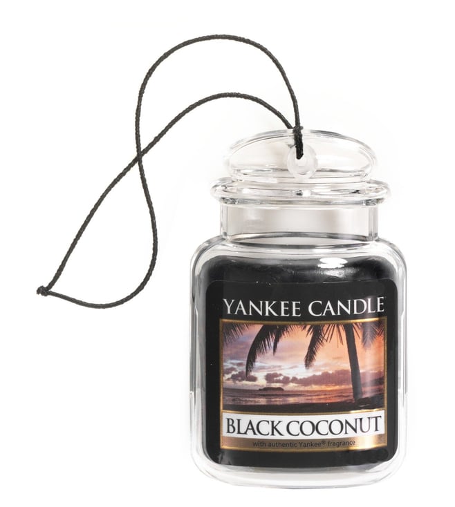 Yankee Candle Medium Clean Cotton Car Jar Air Freshener (Pack of 3)