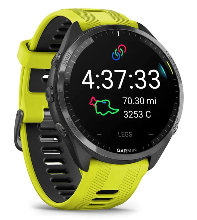 Buy Garmin 010-02809-82 Forerunner 965 Unisex Smart Watch Online @ Tata ...