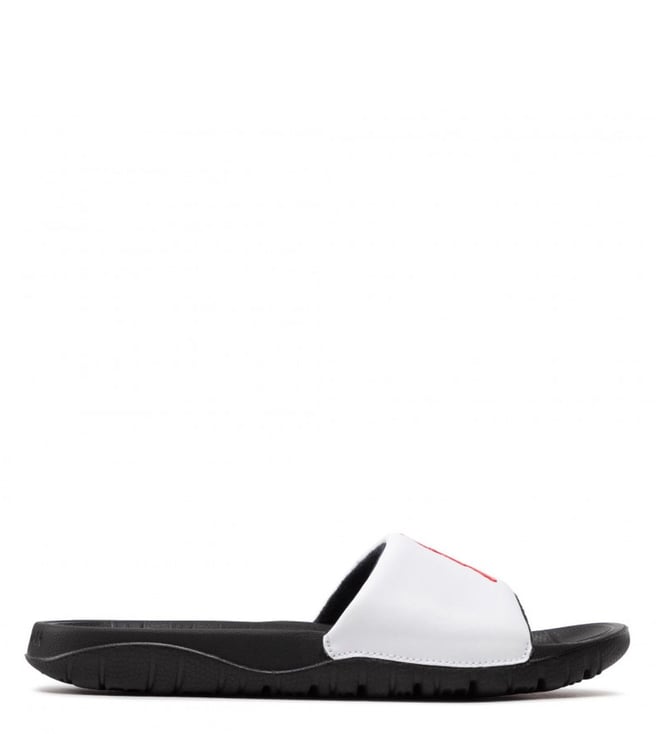 Buy Nike BREAK White & Black Slide Sandals for Men Online @ Tata CLiQ