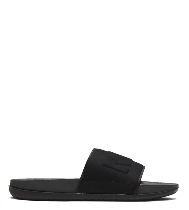 Buy Nike OFFCOURT Black Slide Sandals for Men Online Tata CLiQ