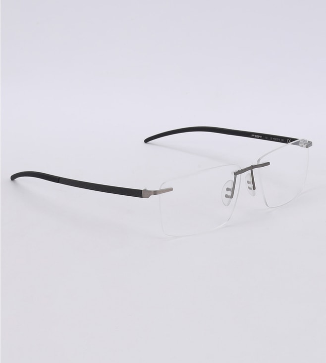 Porsche Design P8341D5615140 Grey Rectangular Eyewear Frames for Men