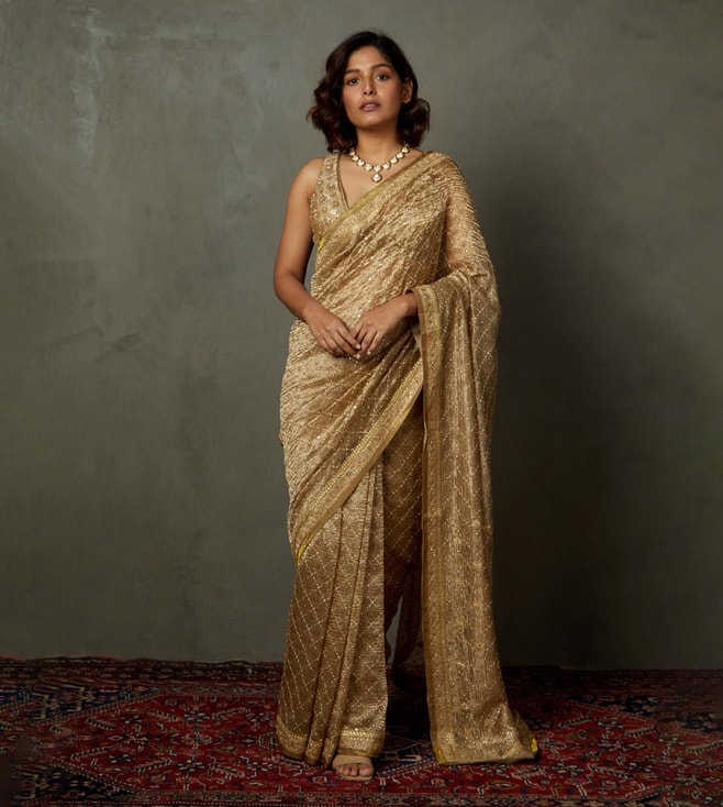 Gold Designer half saree | Studio 149 | Chennai