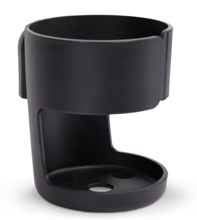 Black cup holder with drain plastic