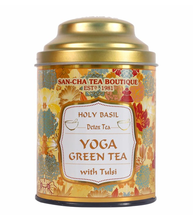 Buy Sancha Tea Yoga Tulsi Green Tea 100 g for Online Tata CLiQ