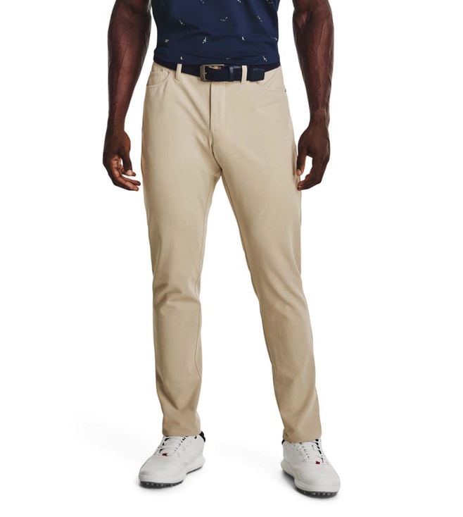 Men Golf Trousers MW500 Grey