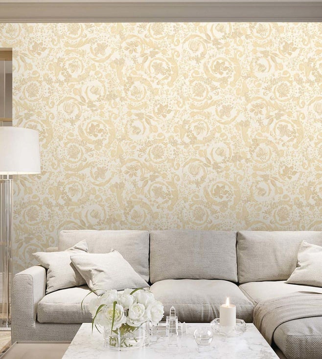 Golden wallpapers for home decor | Muance Blog