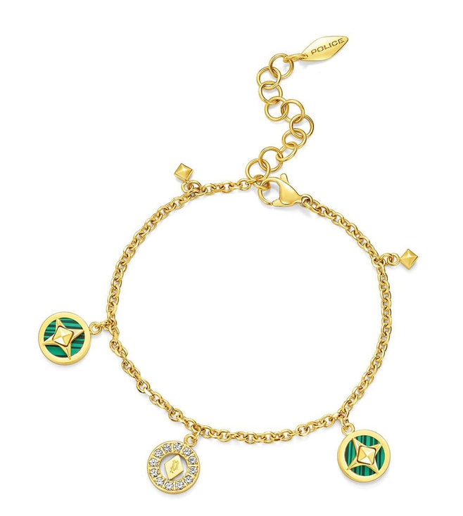 GOLDGIFTIDEAS 22K Gold OM Rudraksha Bracelet for Men Gold Lucky Bracelet  for Gift Birthday Gift for Boys